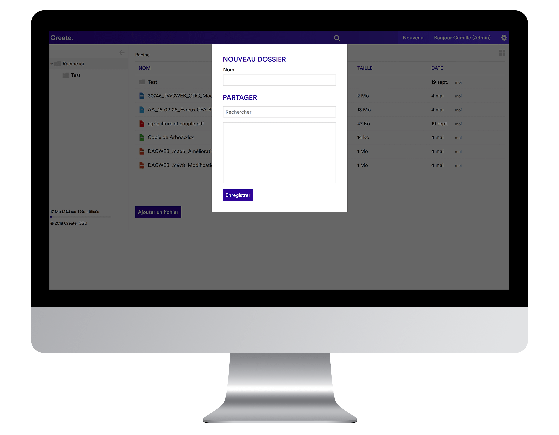 Application dataroom notaire